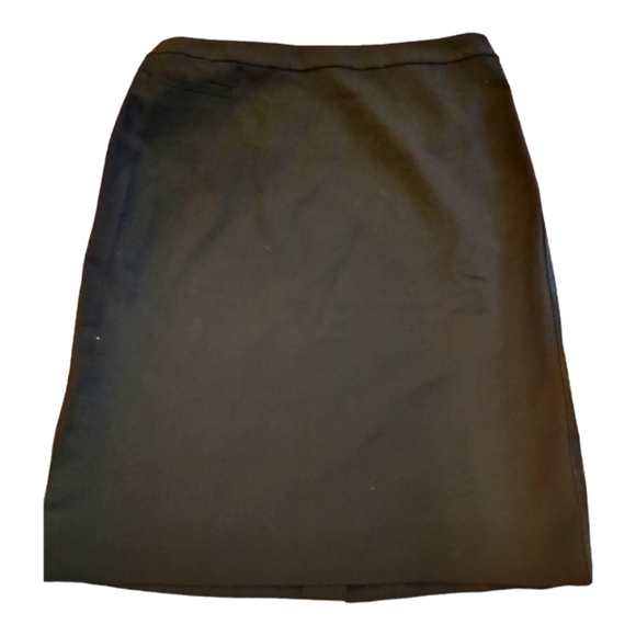 Eileen Fisher Black Tuxedo Skirt - Picture 1 of 10